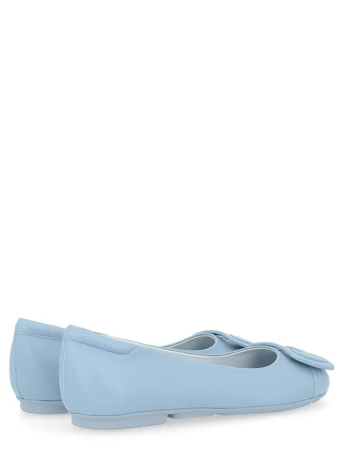 Blue leather Ballerina Hogan H661