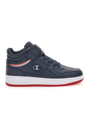 Champion Vintage Blue Mid Cut Sneakers
