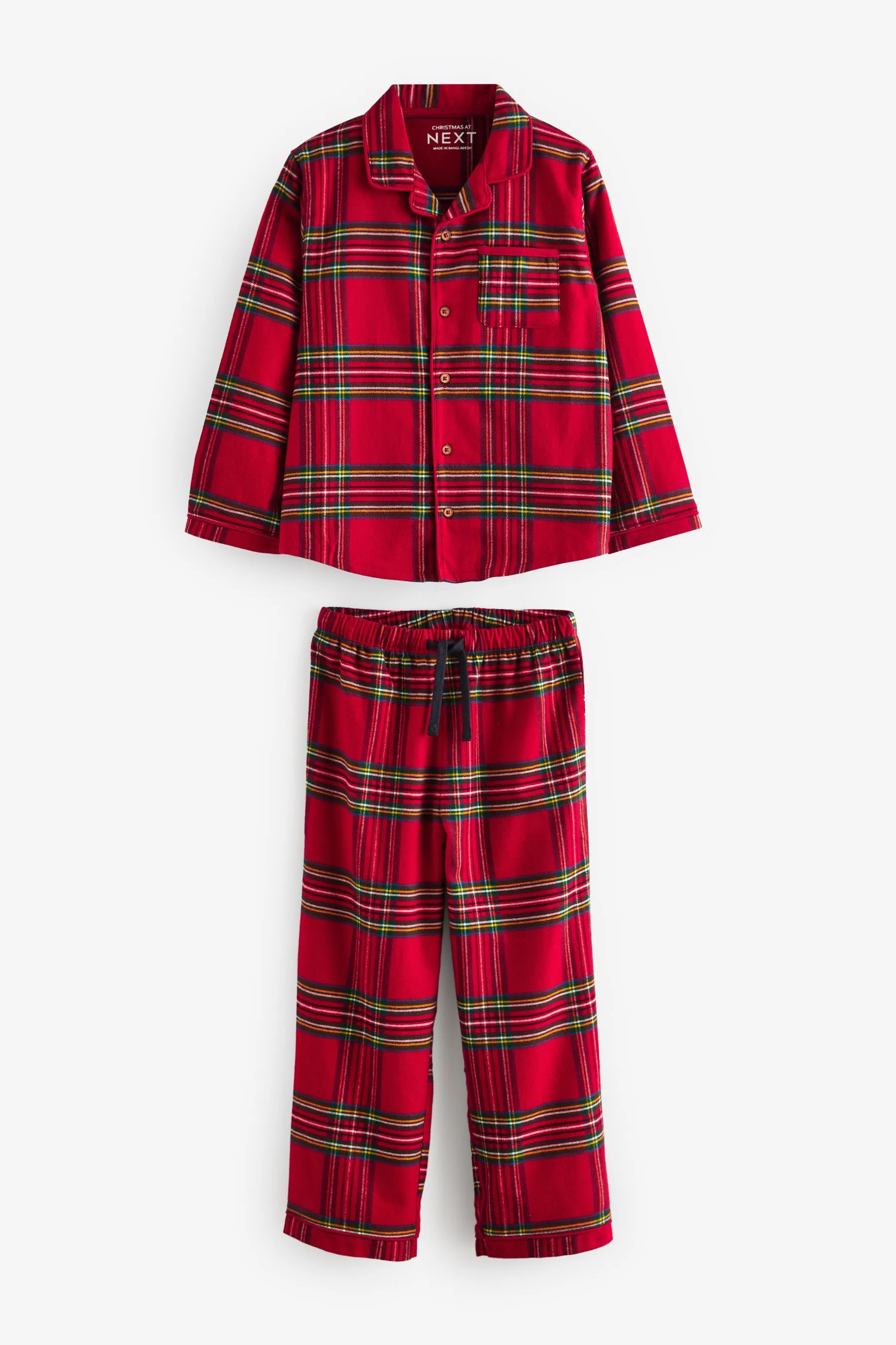 Flannel Christmas Pajamas for Kids 9 months - 16 years