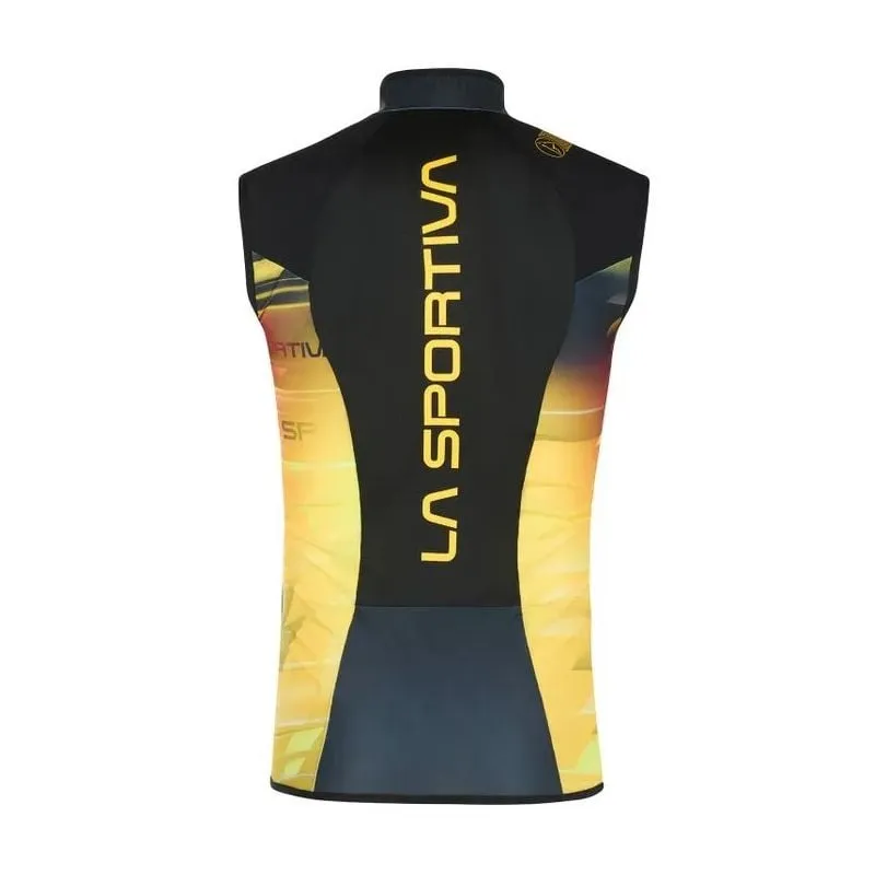 La Sportiva Stratos V Racing Vest Uomo Nero Giallo