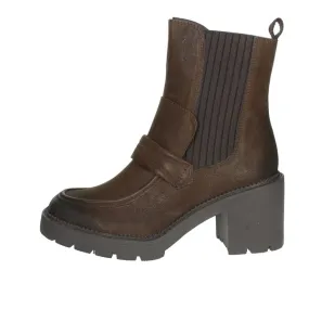 Marco Tozzi Brown Ankle Boots with 2-25450-11 Heel