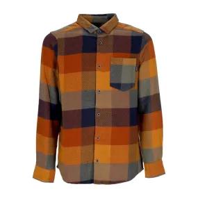 Men's Young Fella Long Sleeve Shirt in Caramel