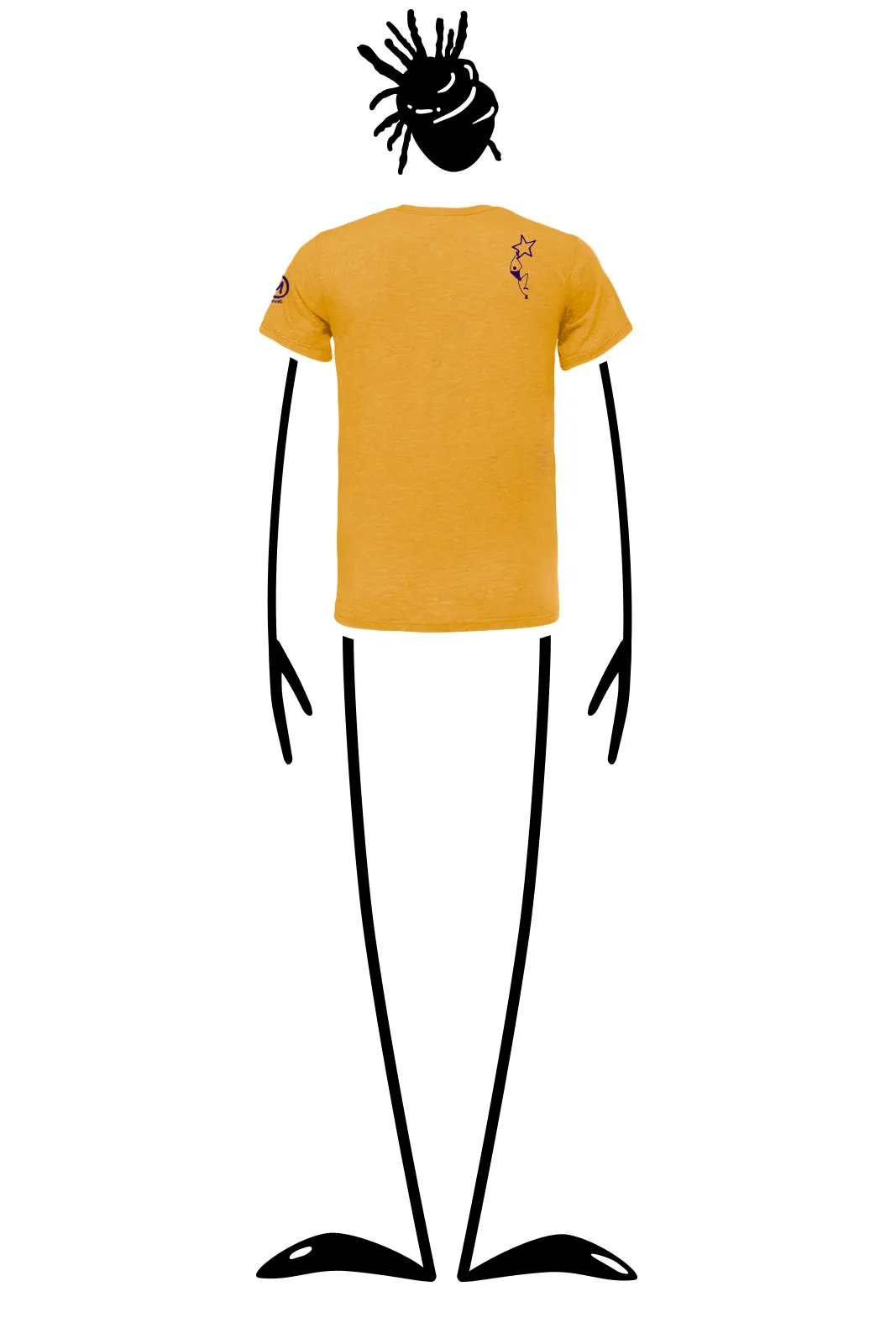 --T-shirt men “Ricky” HASH TEC-