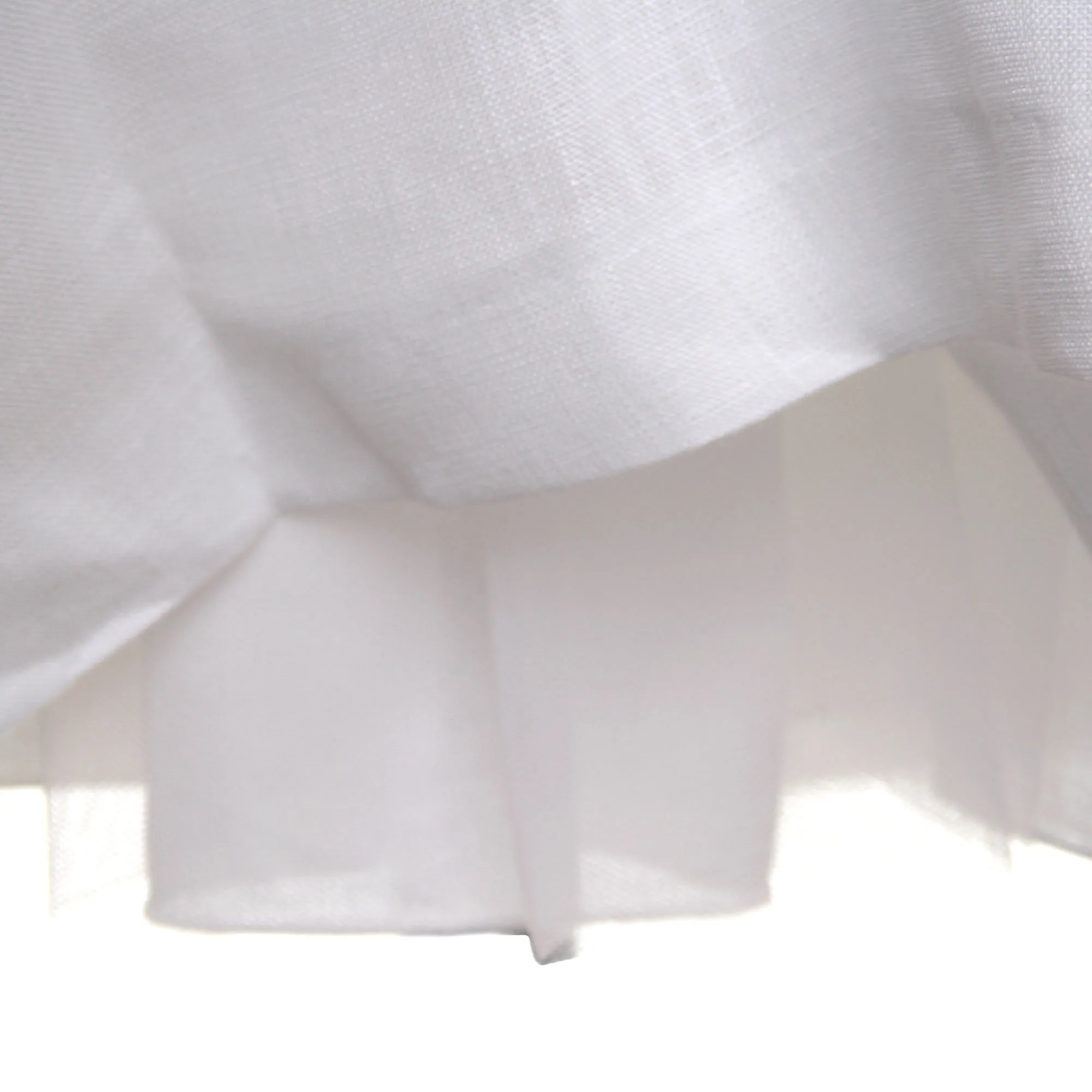 White newborn dress with bow Imago & Co.