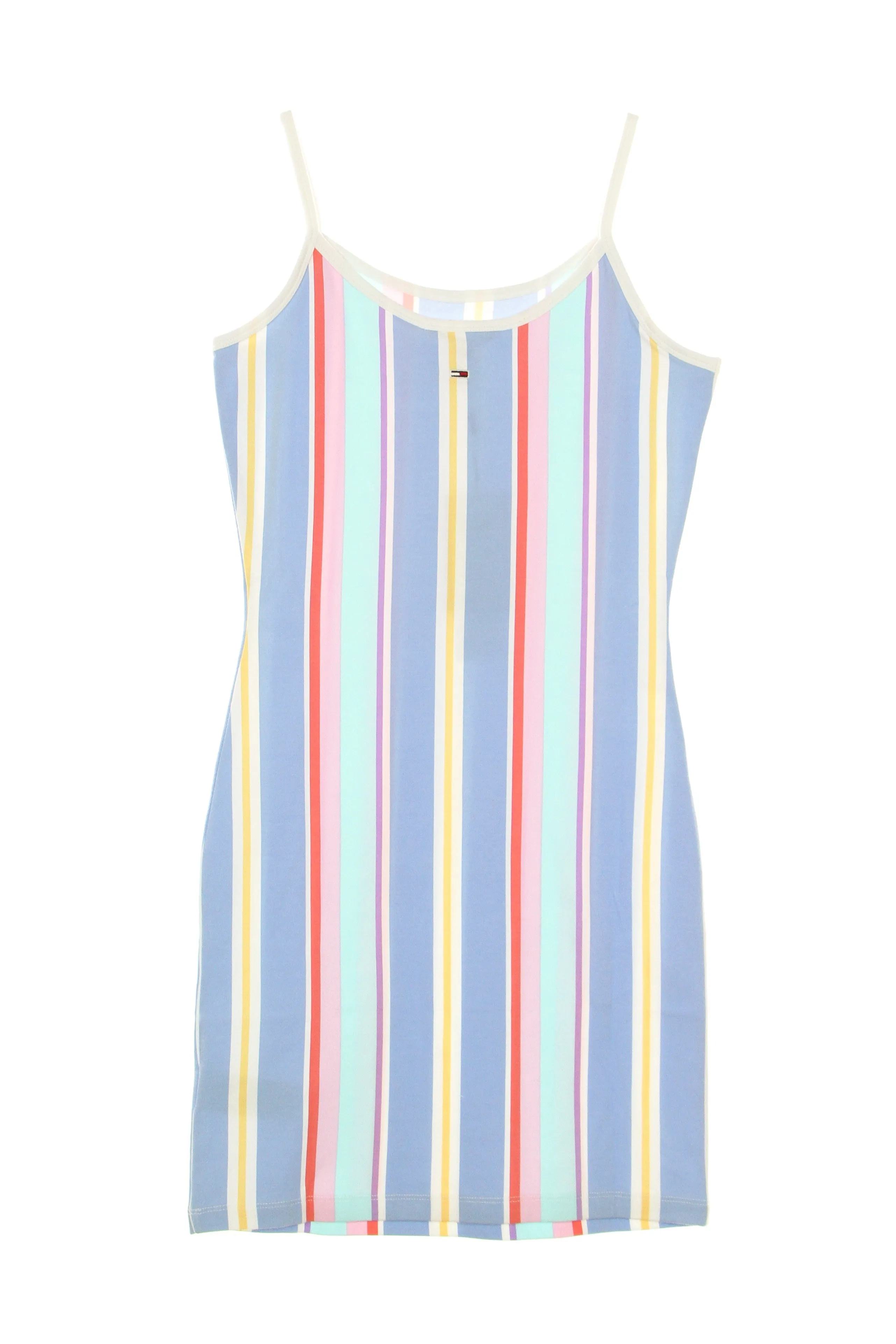 Women's Light Blue Striped Dress