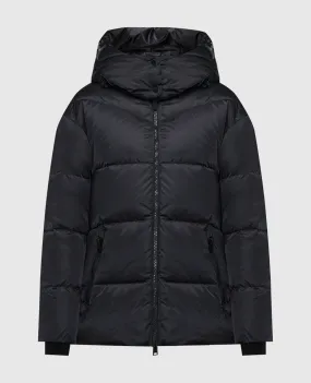 Black Woolrich Puffer Jacket with Logo Patch CFWWOU0900FRUT3513